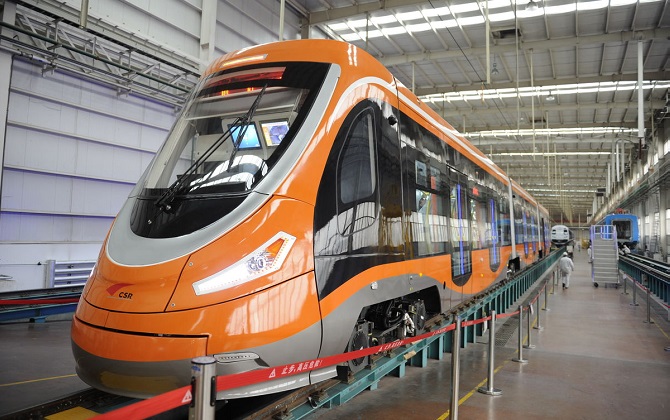 В Китае запустили трамвай на водороде