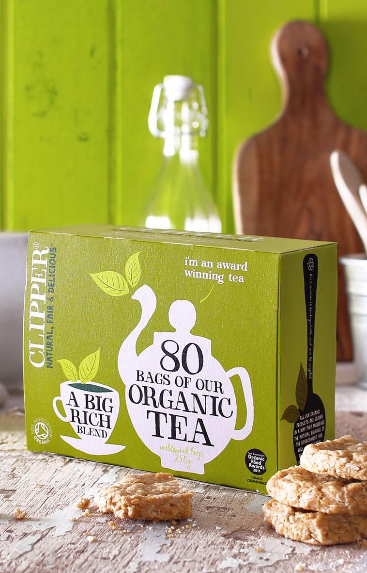 Бренд Clipper представит первый в мире чайный пакетик без пластика
