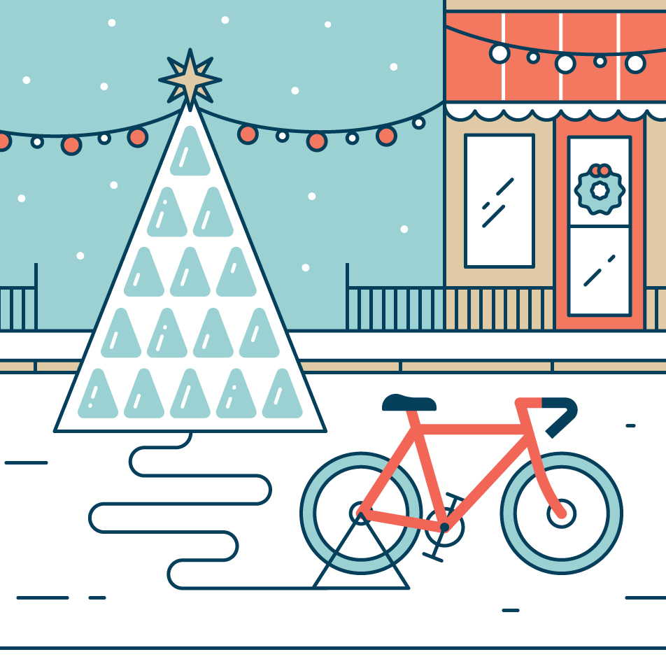 Рождественскую эко-елку в Москве зажгут от велосипеда с генератором электроэнергии