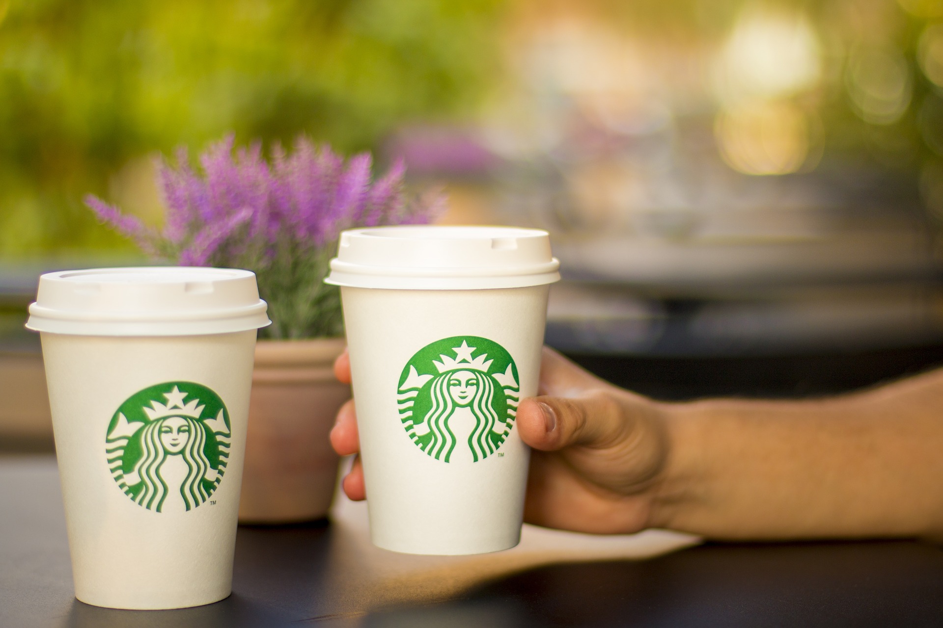 Starbucks начал переработку бумажных стаканчиков для кофе