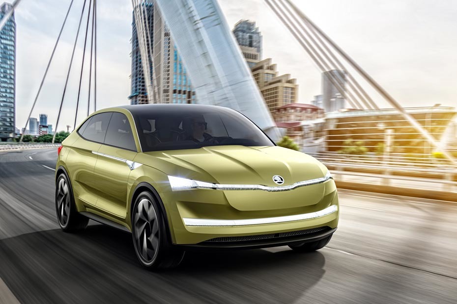 Skoda представит свой первый электромобиль на автосалоне в Шанхае