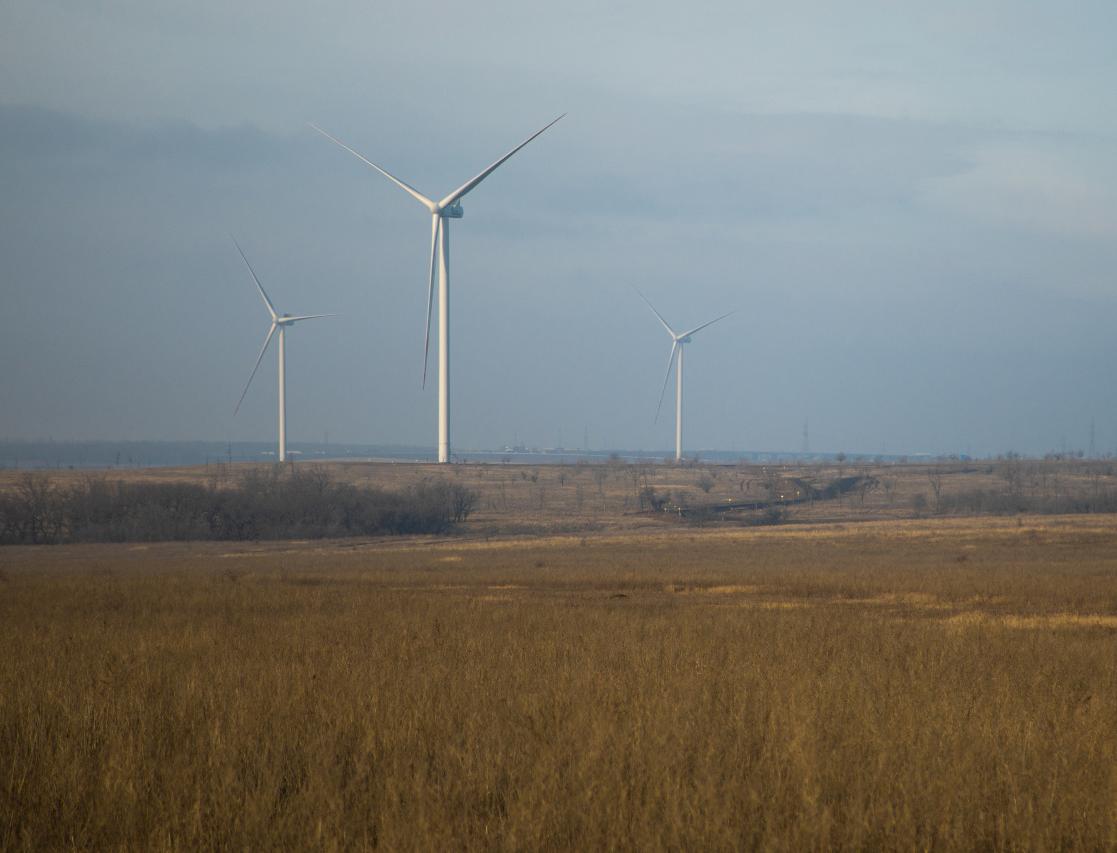 В Ростовской области запустили ветряную электростанцию